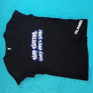 Glamis Sand Dunes Women's Black T-Shirt, Size 2XL